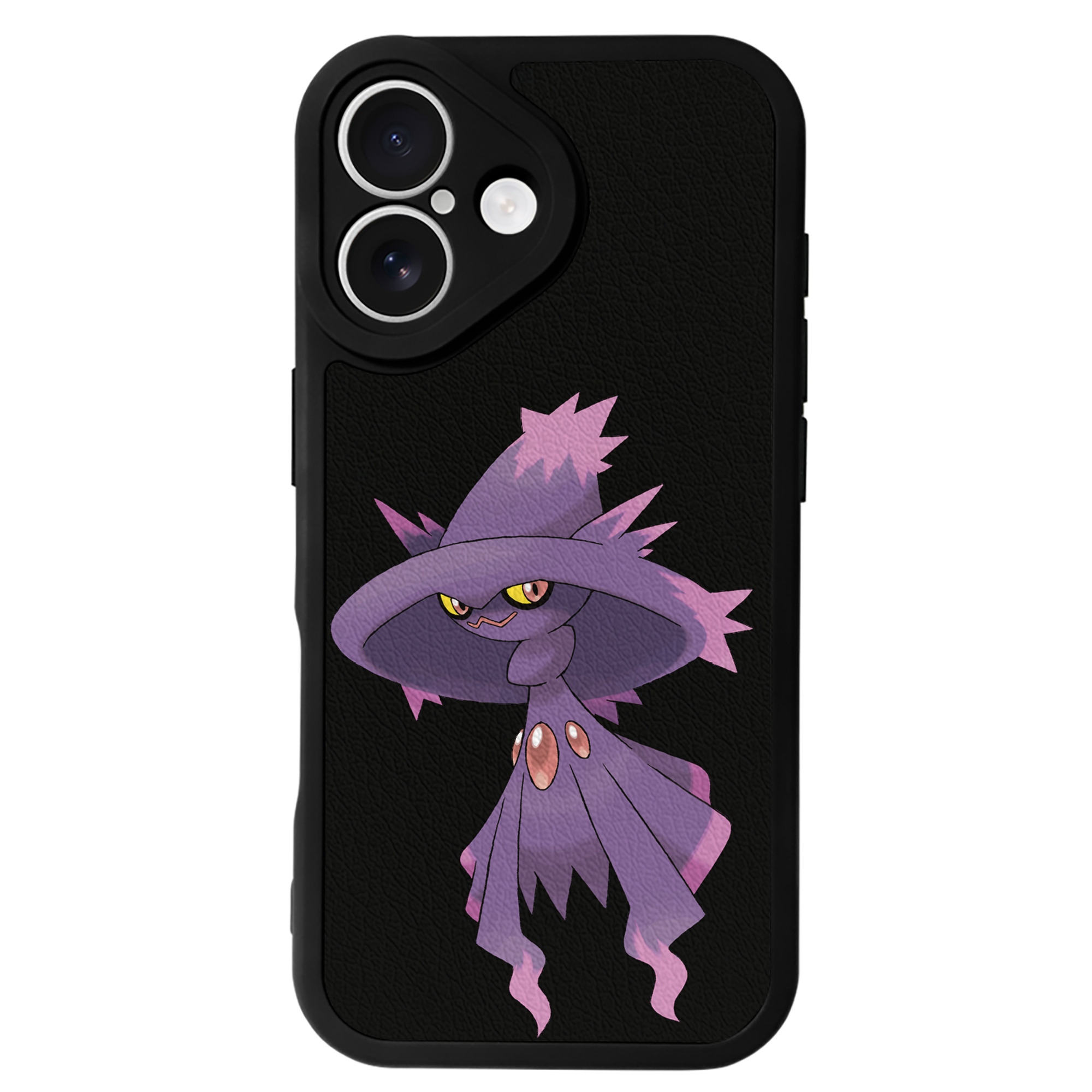 （画像用） ポケットモンスター Pokémon 【iPhone 16シリーズ対応】シリコンスマホケース（レザー調） 材質：シリコン
